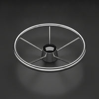 Marine Steering Wheel Stainless Steel Boat Steering Wheel Polished for Helm Station