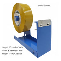 Sharp Blade Wide Tape Carton Sealer Non-Slip Base Box Sealing Dispenser Effortless Dispensing for Warehouse, Office