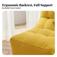 Comfortable Bean Bag Lounger Space-Saving adjustable Floor pad stylish Design Indoor Seating Breathable for Young Adults, Students, video game enthusiasts, Bedroom, Lounging, Dorm Room, Playroom