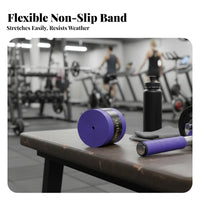 Sweat-Absorbent Gym apparatus Overgrasp aid Universal Fit Non-Slip Tool grasp aid adaptable Handle Wrap stick-on for Weightlifters, Athletes, Strength Training, exercise, Sports Activities, Outdoor