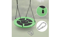 Oxford Cloth Tree Swing Padded Round Tree Swing Outdoor Reinforced for Children, Backyard, Garden