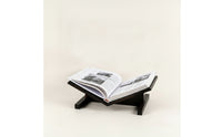 Tabletop Display Rack Solid Wooden Book Stand Angled Magazine Stand for Students, Readers, Desk, Study Room, Reading Corner
