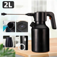 Electric Spray Bottle Rechargeable Electric Watering Can Garden Sprayer with Extension Rod 2L Automatic Watering Can Cordless