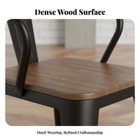 Manufacturing & Design Table and Chair Combo Retro Design Restaurant Seating Multiple Assemblys Business Furnishing for Bar, Milk &beverage Shop