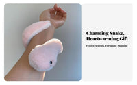 Snake Stuffed Toy Cute Design Stuffed Snake Toy Stuffed Creature Good Luck Fortune Piece House Decoration Multi-Functional