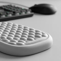 Soft and Elastic Memory Foam Elbow Cushion Non-Slip Rubber Base Memory Foam Arm Cushion Easy to Clean for Programmers, Drivers, Gaming, Car
