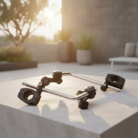 Windshield Mounting Brackets Adjustable Windshield Brackets with Clamps Hardware Universal Heavy-Duty for Motorcycle Riders