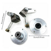 Steering Joint Go Kart Front Wheel Hub Direct Replacement Wheel Hub Bearing Flange