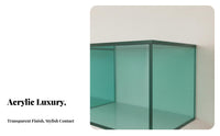 Colorful Modular Cube Customizable Combination Wall Shelf Space Saving