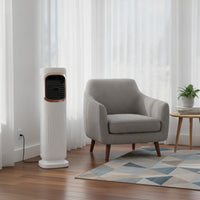 Floor-Standing Fan with Remote Control Remote Control Fan Portable for Bedroom, Living Room, Office