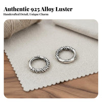 S925 Silver Crown Bead Elegant Design DIY Jewelry Making Bead Vintage Design Spacer Band Easy to Use Mini Crown Decoration
