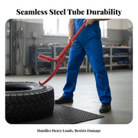 Long-Lasting Truck Tire Removal Tool Labor-Saving Tire Removal Tool High Hardness for Mechanics, Auto Repair Shop, Garage