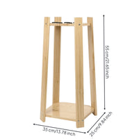 Billiard Cue Rack Wooden Pool Cue Holder Upright Organizer for Game Room