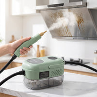 Portable Handheld Steam Cleaner Electric Steam Cleaner with Brush Heads Pressurized Fast Heating for Household
