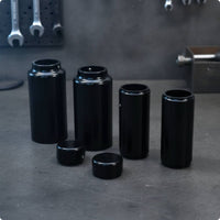 Motorcycle Front Shock Absorbing Bushings Sleeves Kit Aluminum Alloy Front Fork Cover Kit for Chopper Builders