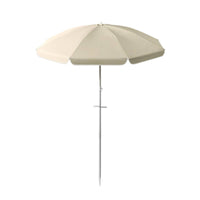 Portable Beach Umbrella with Sand Anchor Lightweight Windproof Beach Umbrella UPF 50+ Sun Shade Adjustable for Patio