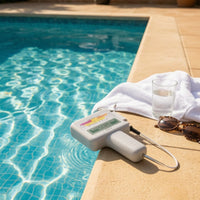2 in 1 pH and Chlorine Tester Multiparameter Chlorine and pH Meter Dual Scale Pool Tester Handheld for Spa, Hot Tub
