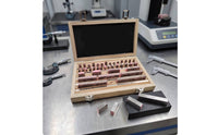 38 Pieces Accurate Precision Steel Gauge Block Set Hardened Steel Gauge Block Set Industrial Slip Gauges Workshop-Grade for Inspectors