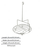 Hanging Chicken Roasting Rack Top Hook Cooking Gear Uncovered Frame