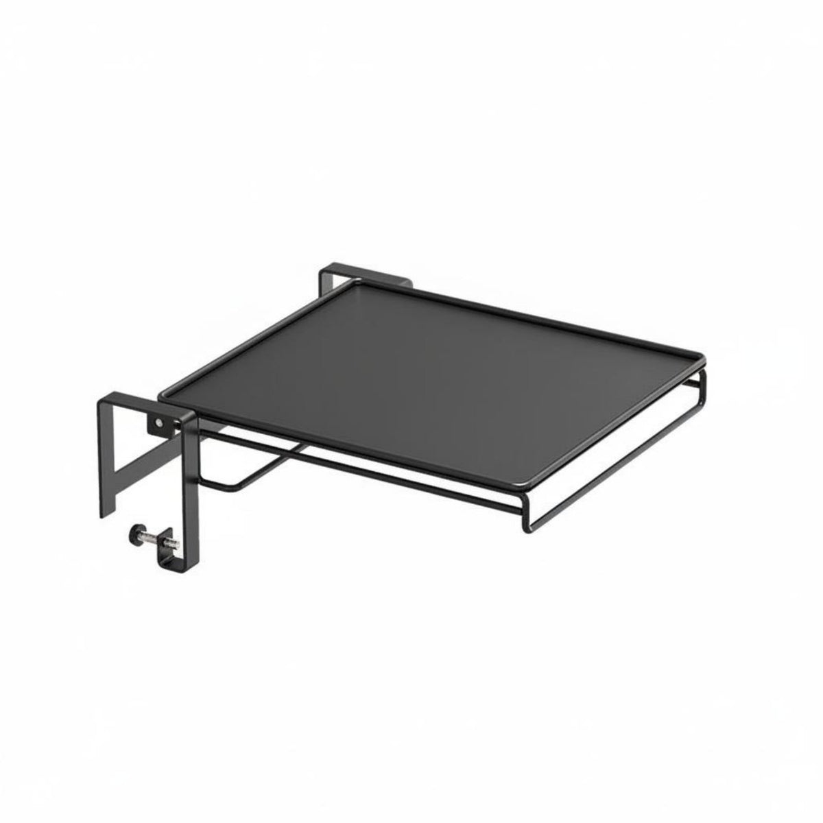 Foldable Cabinet Door Shelf Detachable Hanging Countertop Extender over the Door Storage Rack Versatile for Bathroom