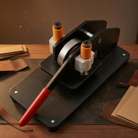 Manual Die Press Carbon Steel Die Cutting Press Burgundy Control Craft Tool