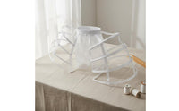 Petticoat 4-Hoop Baroque Hoop Skirt Double-Sided Ribbon Birdcage Petticoat for Cosplayers, Costume Gatherings, Photo Shoots, Stage Performance