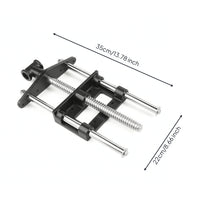 Bench Vise with Professional Grade Crafting Vise Wear-Resistant Crafting Bench Clamp for Woodworkers