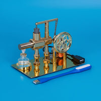 Thermal Engine Model Educational Engine Generator Model Scientific Demonstration for Teachers, Classroom, Home Study