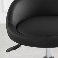 Round Padded Stool Top Wear-Resistant Round Bar Stool Seat Padded Chair Seat Replacement Easy Installation Furniture Part
