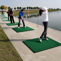 golf hitting mat
