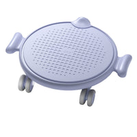 Silent Pilates Sliding Disc with Kneeling Pad Anti-Slip Ab Roller Disc Stable Fitness Equipment Smooth for Home Workout