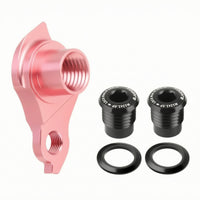 CNC-Machined UDH Derailleur Hanger Anodized Direct Mount Hanger with Bolts Aluminum Hardware Compatible for Mechanics