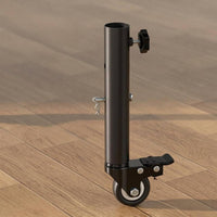 Locking Swivel Caster Leg Brake Lever Table Leg Caster Furniture Accessory Tightening Knob Home Hardware Height Adding