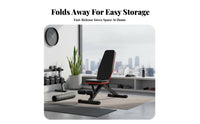 Adjustable Weight Bench Heavy Duty Sit up Bench Comfortable Foam Padding Fitness Equipment for Men, Home Gym