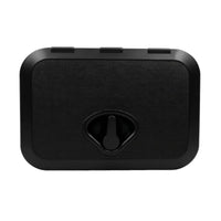 Slimline Marine Deck Cover ABS Plastic Deck Hatch Cover Textured Rectangle Hatch Lid