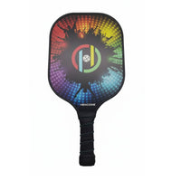 2 Pieces Honeycomb Core Pickleball Paddle Set Non-Slip Grip Pickleball Paddle Carbon Fiber Surface for Adults, Men, Outdoor, Indoor, Fitness