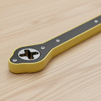 Jack Wrench with Cross Socket Flat-Handle Cross-Shaped Car Jack Wrench Tool Thick Steel Heavy-Duty for Drivers
