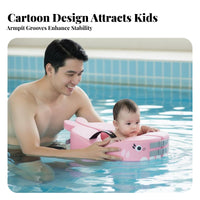 Young Child Underarm Swimming Buoy Adjustable Buckle Infant Chest Float Anti-Tip Design Foam Swim for Infants, Young Children, Water Park, Beach, Lake