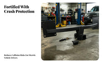 Curved Heavy Duty Anti-Rust Carbon Steel Electric Sedan Tow Hitch Bar