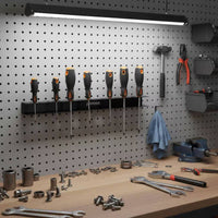 Screwdriver and Plier Rack Multi-Functional Wall Mounted Tool Organizer Pliers Storage Rack Easy to Install for Workshop, Garage