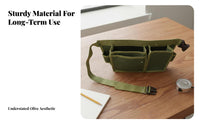 Multiple Pockets Carpenter Waist Bag Wear-Resistant Multi-Pocket Tool Belt Long-Lasting for Electricians, Carpenters, Home Repair, Garage