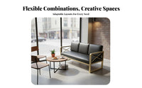 Seats 4 to 6 People Upholstered Banquette and Table Set Space Saving Corner Banquette Dining Set Sturdy Construction Restaurant Seating Tufted Backrest for Hospitality Business Owners, Homeowners, Apartment Dwellers