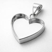 Stainless Steel Pendant Trays for Resin Jewelry Making, DIY Bezel Pendant Trays Kit, Blank Bezel Pendant for Crafts