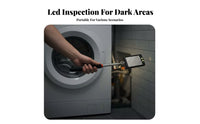 Telescopic Inspection Mirror Foldable Design Undercar Inspection Mirror Ergonomic Grip for Mechanics, Property Inspectors, Garages, Workshops