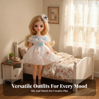 1/6 BJD Doll Outfit Set Doll Clothing Fashionable Outfits for Hobbyists