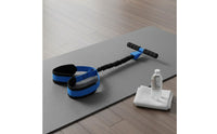 Multifunctional Pedal Resistance Band Multifunction Sit-up Pull Rope Full Body Workout Foot Pedal Puller Non-Slip for Beginners, Women, Home Gym, Travel