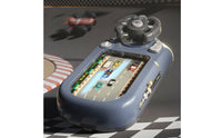 200 Levels Tabletop Obstacle Game Variable Speed Control Steering Wheel Racing Toy Multi-Function Controls Racing Game Machine Interactive for Children, Kids