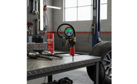 Tire Pressure Inflator Gauge Ergonomic Grip Analog Tire Pressure Gauge Simple Automotive Tool for Mechanics, Auto Shop
