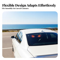 Car Advertising Screen USB Powered App Control LED Screen Customizable Animation & Text Flexible LED Car Panel for Business Owners