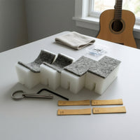 Handheld Fret Press Tool with Release Lever Adjustable Guitar Fret Press for Workbench